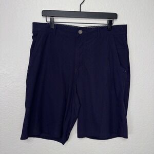Lululemon Shorts Mens 36 Athletica Poka Dot Performance Golf Chino Purple 11" in